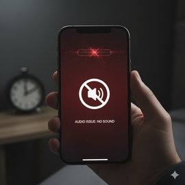 IPhone 14 Pro Audio Issue Showing Speaker And Microphone Malfunction.