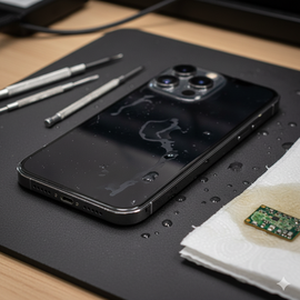 IPhone 15 লিকুইড ড্যামেজ সমস্যা সমাধান | Apple Center Bangladesh Water Damage Repair Dhaka