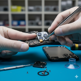 IPhone 15 Plus রিয়ার ক্যামেরা নষ্ট সমস্যা সমাধান | Apple Center Bangladesh Rear Camera Replacement Dhaka