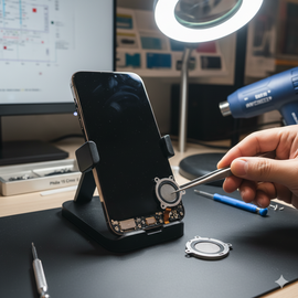 IPhone 15 Pro Loud Speaker Replacement Service Image.