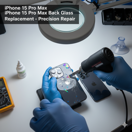IPhone 15 Pro Max back glass replacement Apple Center Bangladesh – Genuine 17,000 BDT Eastern Plaza Dhaka fast data-safe warranty repair