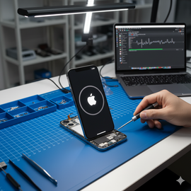 IPhone 16 Stuck In Boot Loop Problem Displayed On Screen