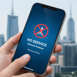 IPhone 16 Plus Network Problem Diagnosis And Repair Service.