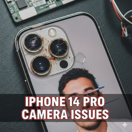 IPhone 14 Pro Camera Issues Showing Blurry Photos And Focus Problems.