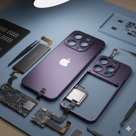 iPhone 14 Pro Housing Replacement – Genuine Apple Service in Bangladesh.