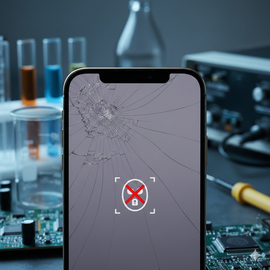 iPhone 14 Pro Max Face ID Issues Showing Error Message On Screen.
