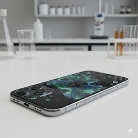 iPhone 14 Pro Max Liquid Damage Showing Water Exposure And Internal Component Corrosion.