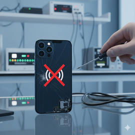 iPhone 14 Pro Max Network Problem Repair Service In Bangladesh.