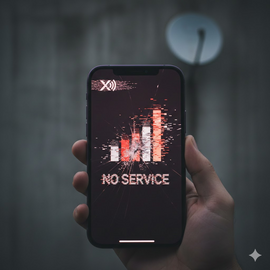 iPhone 14 Pro Network Problem Diagnosis And Repair Service.