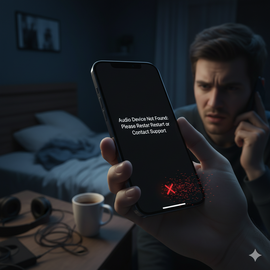 iPhone 15 Pro Audio IC Replacement ও Logic Board Repair বাংলা সার্ভিস