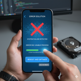 iPhone 15 Pro error solution service at Apple Center Bangladesh showing expert technician fixing software and system issues in Dhaka.