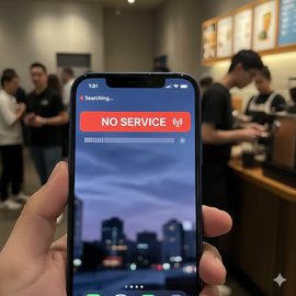 iPhone 15 Pro Network Problem Repair Service by Apple Service Bangladesh