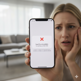 iPhone 15 Pro Max Face ID issues repair - Apple Center Bangladesh