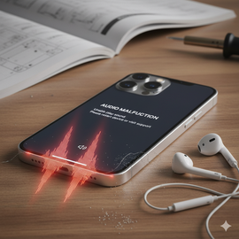 IPhone 16 Plus Audio Issue Troubleshooting And Repair Service.