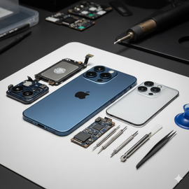 iPhone 16 Plus Housing Replacement With Genuine Back Cover And Frame In Bangladesh.