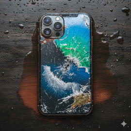 iPhone 17 Plus Liquid Damage Repair Service Photo.