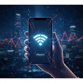 iPhone 17 Experiencing WiFi Connectivity Issues And Network Troubleshooting Error.