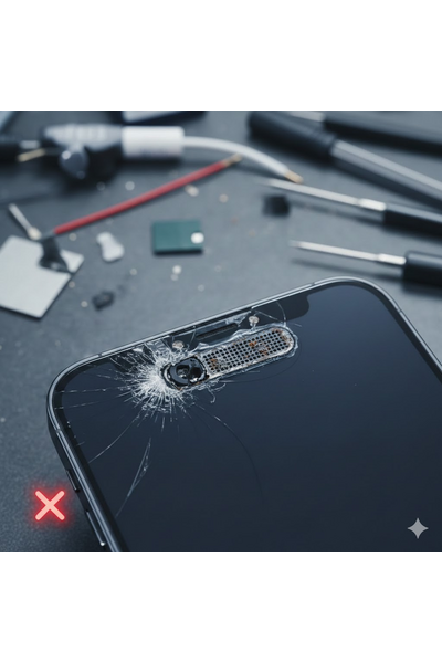 iPhone 16 Pro Max Mic Issues Illustration Showing Microphone Problem Detection And Troubleshooting Steps.