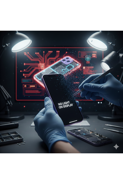 iPhone 14 Display Not Lighting up Issue – Screen Remains Black Despite Device Being on, Common No-Light Display Problem Diagnosis and Repair Service.