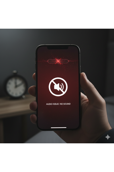 IPhone 14 Pro Audio Issue Showing Speaker And Microphone Malfunction.