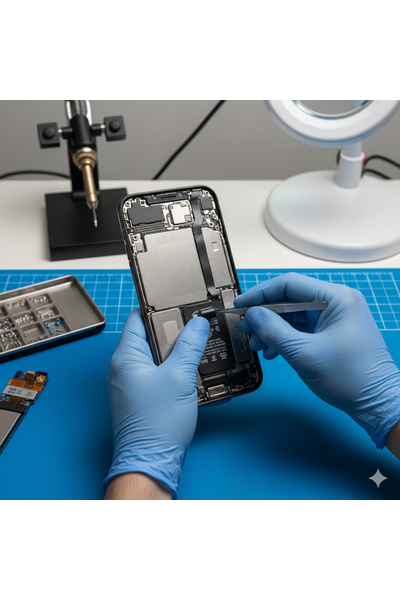 IPhone 15 Pro Max Taptic Engine Replacement Process Image.