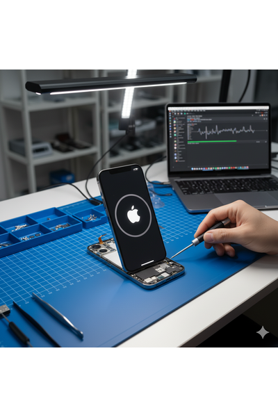 IPhone 16 Stuck In Boot Loop Problem Displayed On Screen