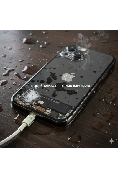 IPhone 16 Liquid Damage Repair Service With Water Exposure And Corrosion On Internal Components