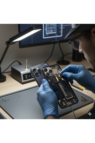 iPhone 16 Pro Max Housing Replacement Showing Premium Quality Back Cover Frame With Camera Lens Slot And Durable Finish