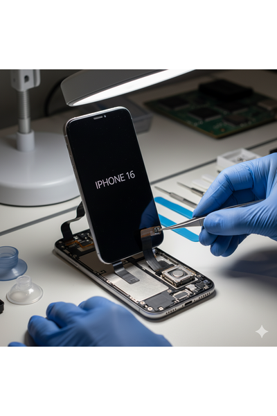 IPhone 16 Proximity Sensor Replacement Showing Genuine Part And Professional Repair Service.