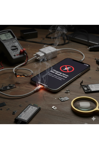 IPhone 15 Pro Max charging issues repair Apple Center Bangladesh – USB-C port dock fix Eastern Plaza Dhaka 8,000 BDT 1-2 hour data-safe warranty service