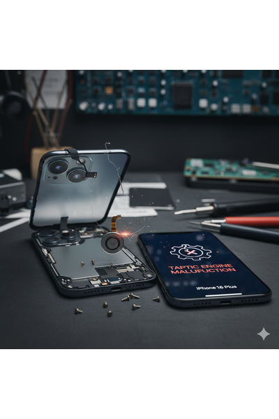 iPhone 16 Plus Taptic Engine Issue Showing Vibration Malfunction And Haptic Feedback Failure.