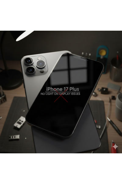 IPhone 17 Plus No Light On Display Issue Repair Service Image.