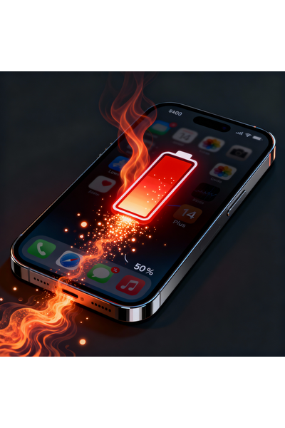 IPhone 14 Plus Charge Draining Issue Diagnostic And Repair Service.