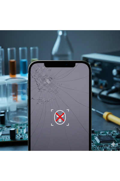 iPhone 14 Pro Max Face ID Issues Showing Error Message On Screen.
