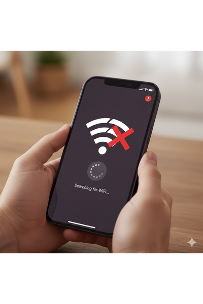 iPhone 14 Pro Max WiFi repair service at Apple Center Bangladesh, featuring technician fixing connectivity issues with genuine parts in Dhaka.