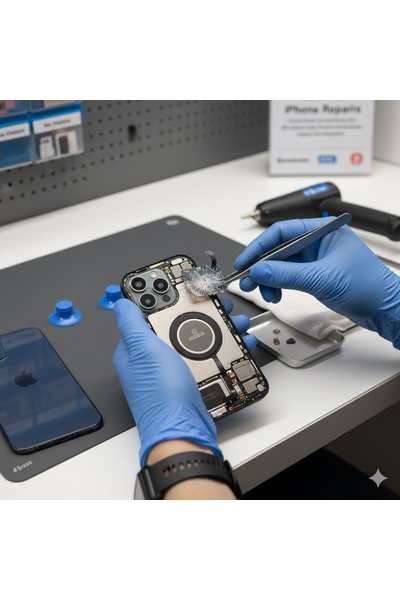 iPhone 15 Pro এর পেছনের গ্লাস পরিবর্তন সার্ভিস Dhaka