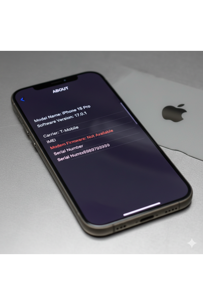 iPhone 15 Pro No Modem Firmware Repair Service by Apple Service Bangladesh