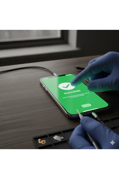 IPhone 16 Plus Error Solution Image Showing Troubleshooting And Repair Process.