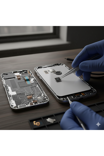 IPhone 16 Plus Front Camera Replacement Service In Bangladesh.