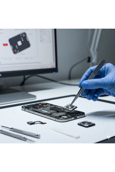 IPhone 16 Pro Loud Speaker Replacement Showing Professional Repair Service With Genuine Parts.