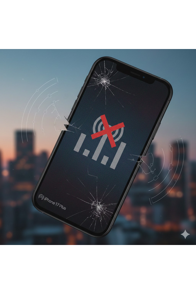 iPhone 17 Plus Network Problem Showing No Signal Or Weak Connectivity Issue.