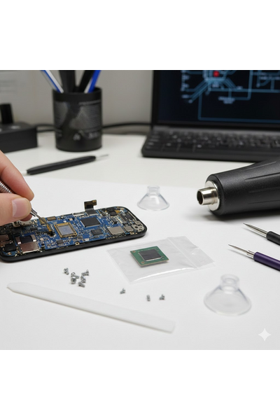 iPhone 17 Plus Proximity Sensor Replacement Showing Genuine Spare Part And Professional Repair Service.